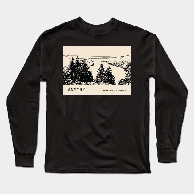 Anmore British Columbia Long Sleeve T-Shirt by Lakeric